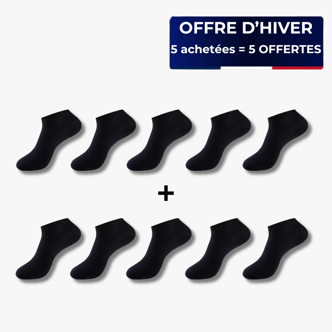 Chaussettes Aurella - Confort et fraîcheur!